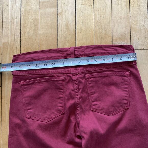 Flying Monkey Women’s 27 Stretch Skinny Jegging Jeans Burgundy - Picture 3 of 12